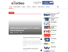 Tablet Screenshot of exorbeo.com